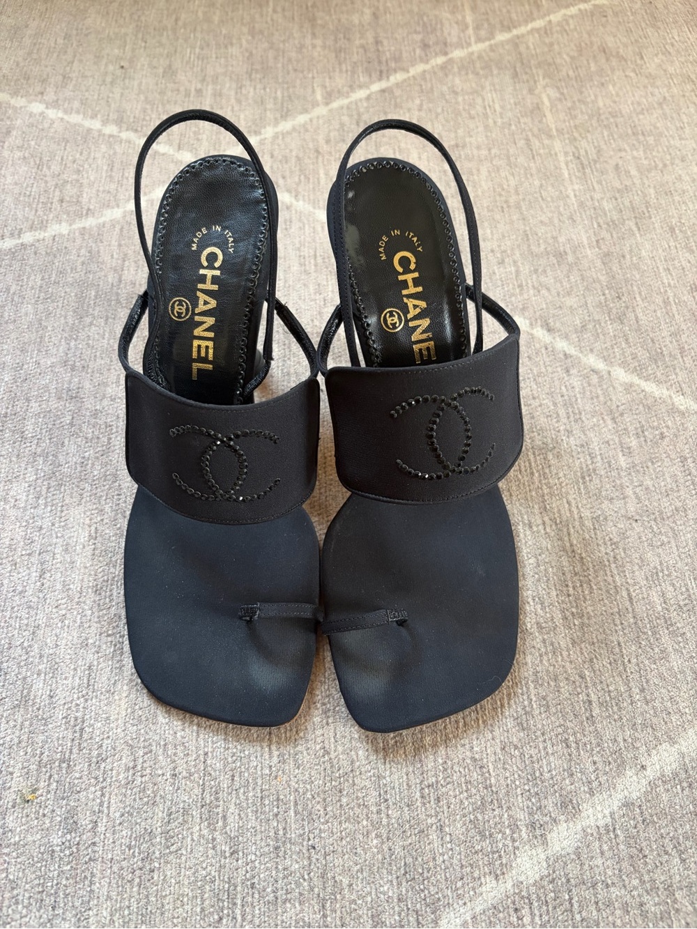 Vintage Chanel Cruise Slingback Sandals
